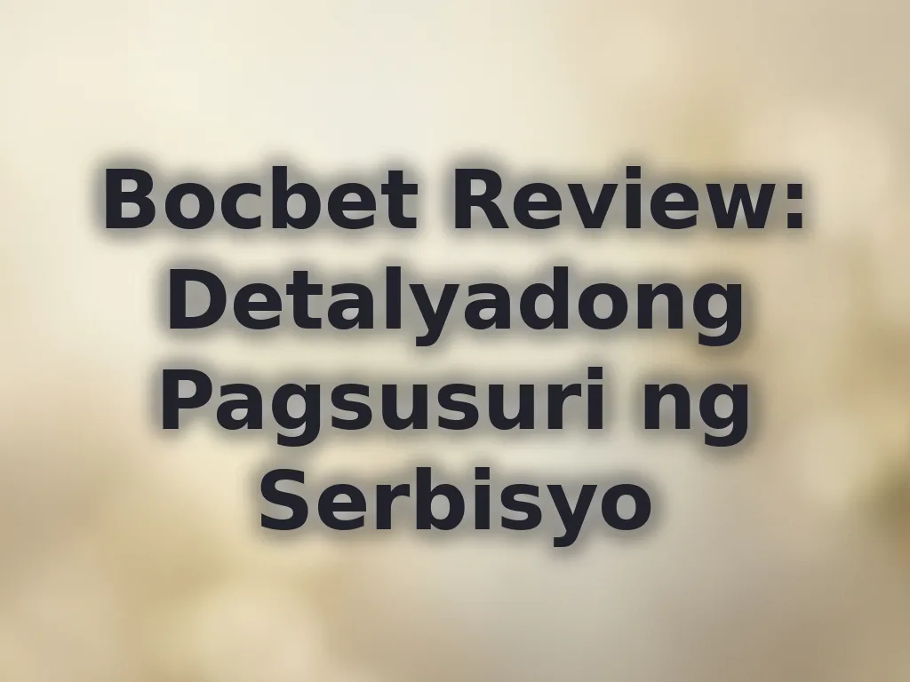 Bocbet Review